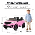 Licensed Land Rover 2 Seater Ride on Car w/Remote, 24V Ride on Toys for ...