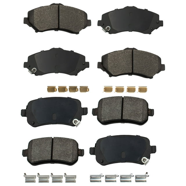 Balatas AG para Auto Completo para Volkswagen Routan 2009 a 2010 8 Piezas Nuevas