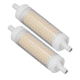thumbnail image 4 of 2Pcs R7S LED Light Bulb 118mm Dimmable 15W 154 LEDs Double Ended Floodlight for Home Night Advertising Lighting 220V Warm Light, 4 of 9