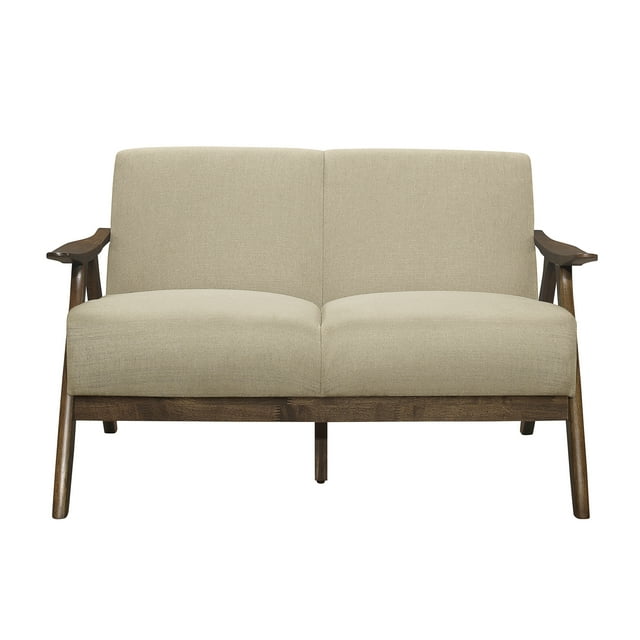 Lexicon 1138BR-2 Damala Collection Causeuse Rétro Inspirée, Brun Clair