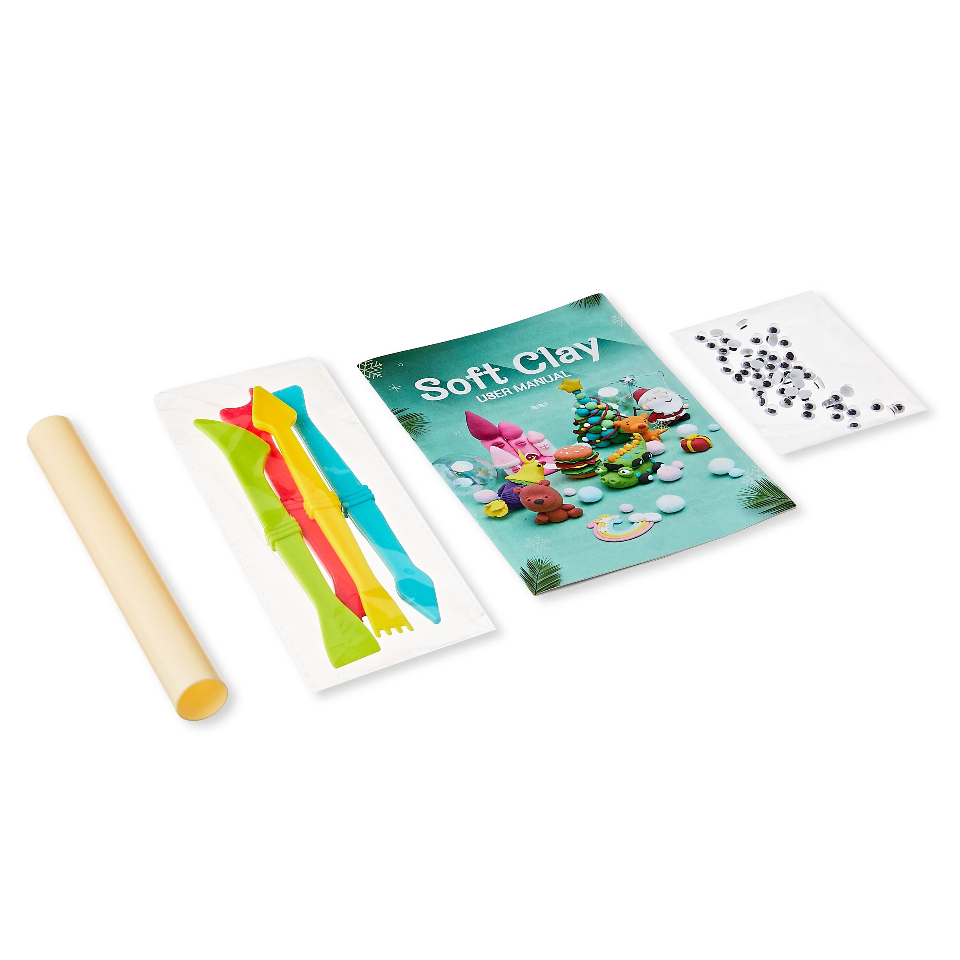 Pen+Gear Modeling Clay Kit, 74 Pieces
