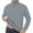Grey, variant on Migroa Men's Thermal Base Layer Top, Fleece Lined Long Sleeve Shirt, Thickened Warm Undershirt for Winter, Can Be Worn Alone As Casual Tee, Solid Color Versatile Staple, Essential