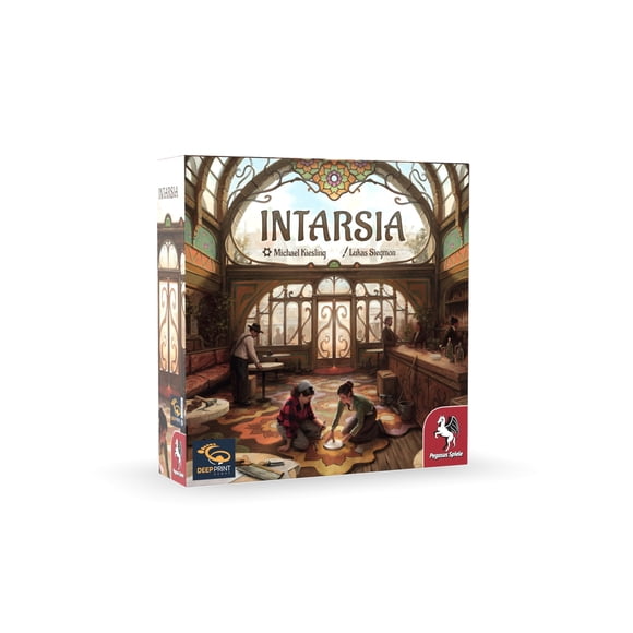 Juego de mesa Pegasus Spiele Intarsia con 150 piezas entrelazadas