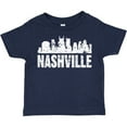 thumbnail image 3 of Inktastic Nashville Skyline Grunge Boys or Girls Toddler T-Shirt, 3 of 5