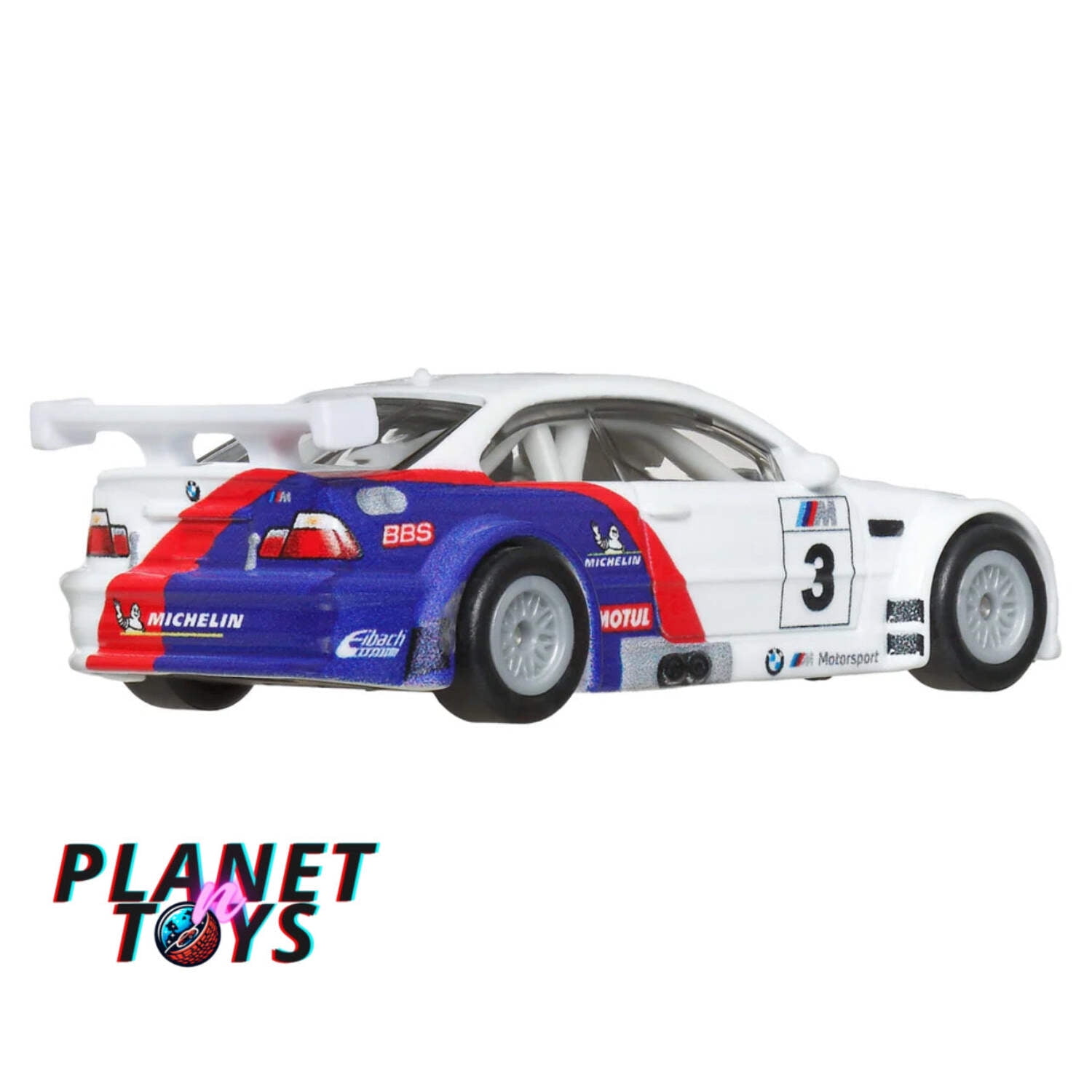 BMW 320 Group 5 #12 White with Stripes and 2001 BMW M3 GTR #3 White w/Stripes "Car Culture" Set Diecast Model Cars by Hot Wheels