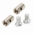 thumbnail image 1 of 6mm/02in Solderless Cable Nipple Universal Metal Brake Line Throttle Choke End for Car Motorcycle Solderless Nipple Screws, 1 of 5
