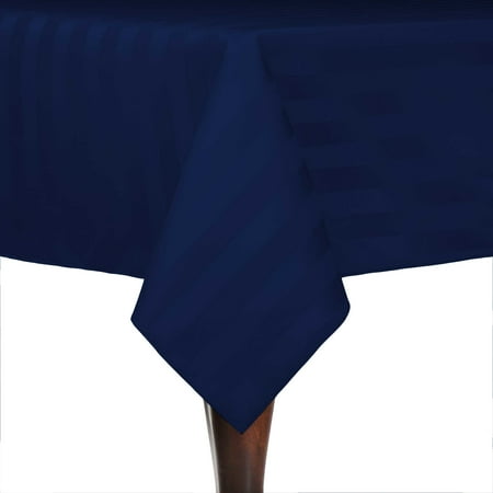

Ultimate Textile Satin-Stripe 48 x 52-Inch Rectangular Tablecloth