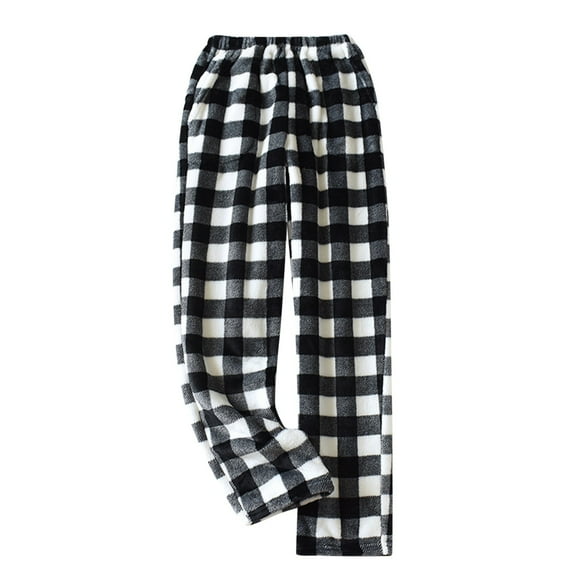 Kcodviy Women's Fleece Pajama Pants Womens Pants Petite Casual Soft Flannel Fleece Pajama Women Petite Pants Casual Pants with Pockets