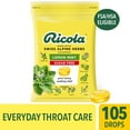 thumbnail image 2 of Ricola® Sugar Free Lemon Mint Throat Drops | Refreshing Throat Relief & Oral Anesthetic, 105 Count Club, 2 of 8