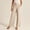 Beige, variant on Azrian Pants for Women,Womens Plus Size Pants Fashion High Waist Wide Leg Pants Solid Color Versatile Casual Suit Pant