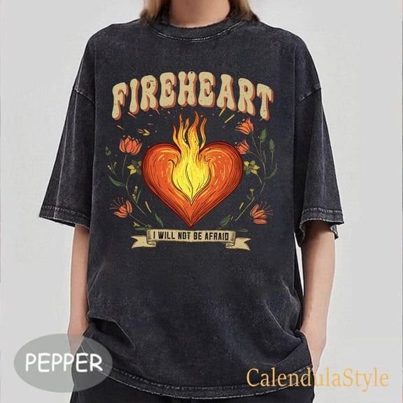 Fireheart Terrasen Tee, Aelin Galathynius Shirt, Comfort Colors Shirt, You Do Not Fear Falter Yield, Gift For Book Lover, Fantastic Reader