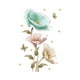 thumbnail image 3 of Calcomanía de pared para sala de estar, calcomanías de pared con patrón de planta, pegatinas artísticas 3D, calcomanía para paredes de flores de orquí, 3 of 10