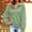 aa03_Green, variant on Hilzaten Collared Sweatshirt for Women Pullover Solid Drop Shoulder Crop Sweatshirt for Women