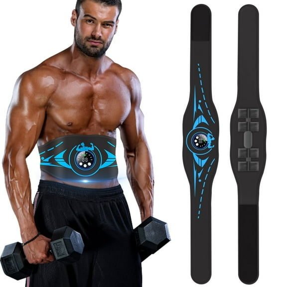 ABS Stimulator, Ab Machine, Abdominal Toning Belt Muscle Toner Fitness Training Gear Ab Trainer Equipment for Home
