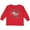 Red, variant on Inktastic My Nana Loves Me Sloth Girls Long Sleeve Toddler T-Shirt