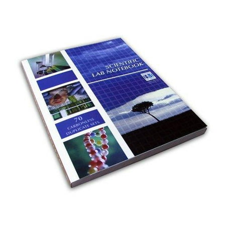 - Scientific Lab Notebook: 70 Carbonless Duplicate Sets