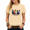 2-Apricot, variant on GIFFIMY Women's Artful Typography Graphic Short Sleeve T-Shirt Grey Standard Fit Everyday Top