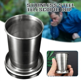 Steel Collapsible Metal Cups Wholesale at CKB - Buy Folding Travel Cups  Online