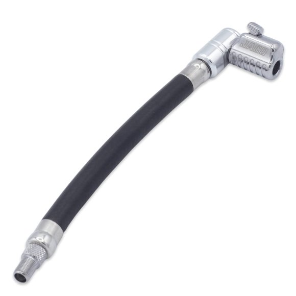 Jaco Lightning L2X Extensión De Manguera De Inflado De Neumáticos Boquilla Autoblocante | Adaptador Patentado De Manguera De Aire Con Bloqueo Para Bombas De Neumáticos (Flujo Abierto)