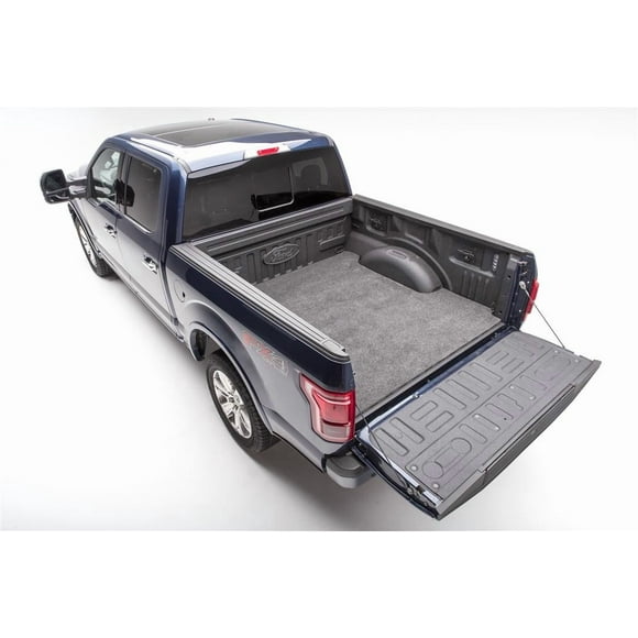 BedRug Bed Mat BMQ15SBS Classic; Direct-Fit; Without Raised Edges; Dark Gray; Carpet-Like Polypropylene; Tailgate Mat Not Included