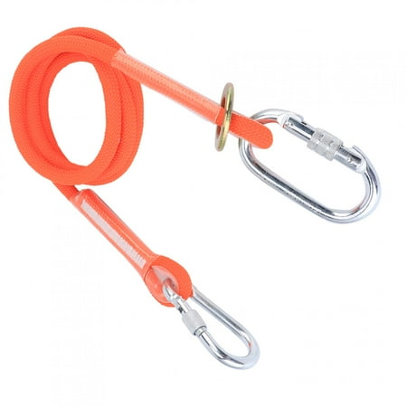 

LAFGUR Aerial Work Fall Protection Lanyard Aerial Work 1.6M Small Buckle Aerial Work Rope Outdoor Construction Insurance Lanyard