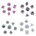 thumbnail image 1 of 49 piezas de dados poliédricos Zulema de aleación de zinc para escamas de dragón D&D RPG, 1 of 8