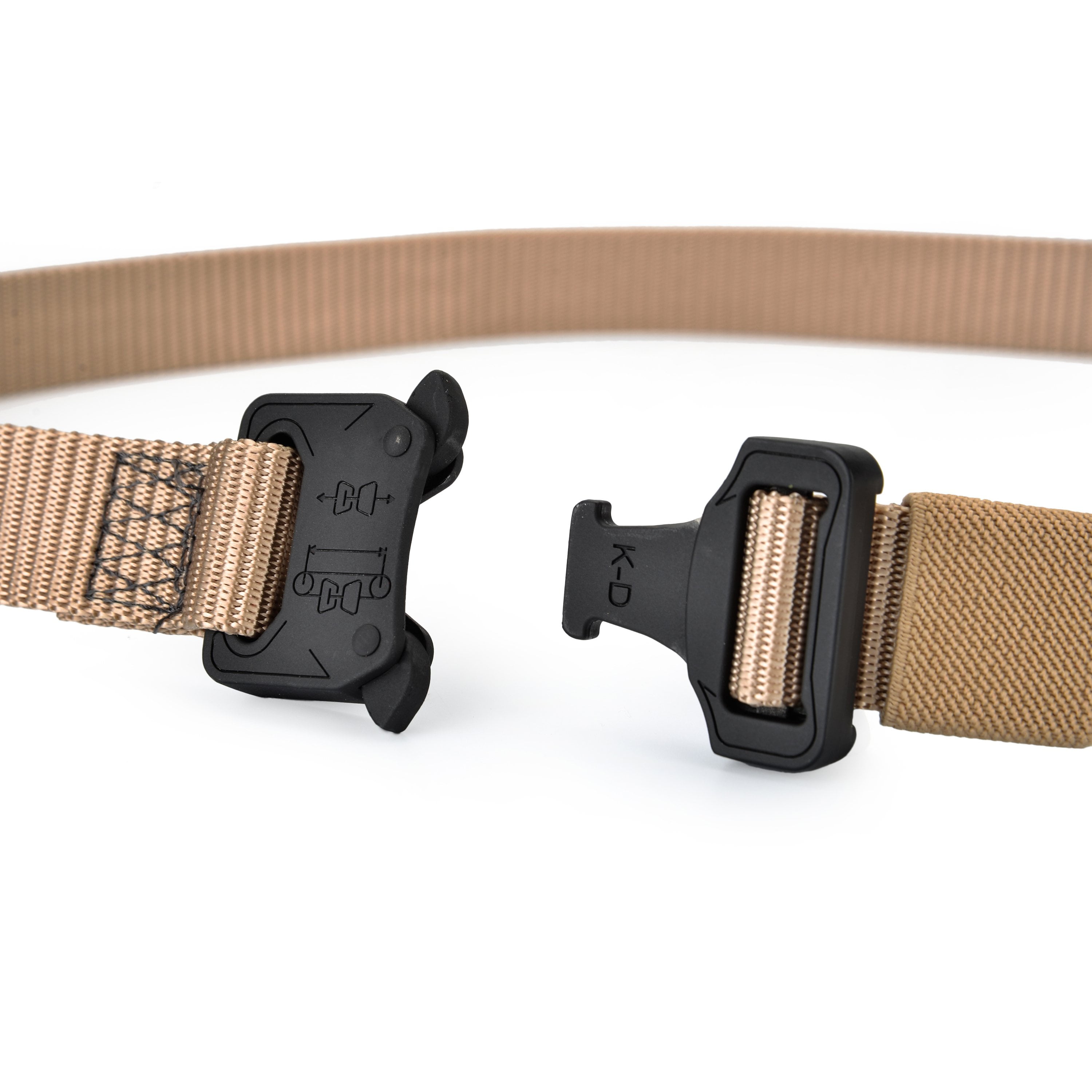 NiceShop16 Quick Release Nylon Belt Heavy Duty Military Webbing Belts 1 inch 