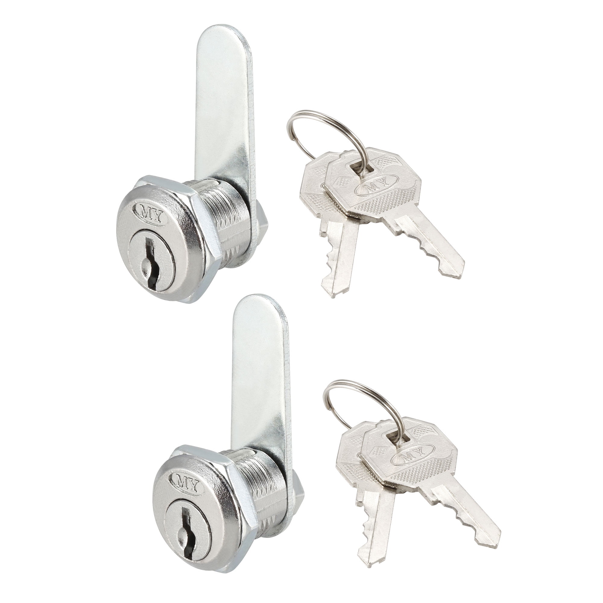 Cam Lock 16mm Cylinder Length 48mm Flat Cam Nuton Lock, Keyed