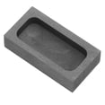 thumbnail image 1 of Graphite, Creuset en Graphite Résistant à la Chaleur Rectangulaire Professionnel pour Fonderie pour Or Argent, 1 of 8