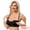 Black, variant on DARING DIVA Women's Breastfeeding Maternity Wireless Nursing Bras XL Black