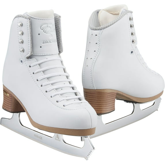 Jackson Ultima Fusion Elle with Mirage Blade FS2130 / Figure Ice Skates for Women - Width: Medium - M / R , Size: Adult 9.5