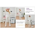 thumbnail image 5 of Langwyqu Stripe Print Girls 2 Pieces Set Long Sleeve Sweatshirts & Sweatpants Sport Yoga Suit, 5 of 5