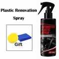 thumbnail image 5 of Car Plastic Restorer Spray 100Ml - Interior Exterior Trim Repair With Sponge Microfiber Cloth, 5 of 9