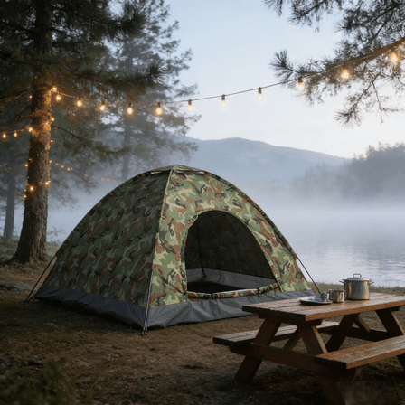 Ktaxon 3-4 People Family Outdoor Waterproof Tent Camping Hiking Tent