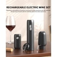 thumbnail image 2 of Juego de abrebotellas de vino eléctrico CIRCLE JOY recargable, 2 of 9