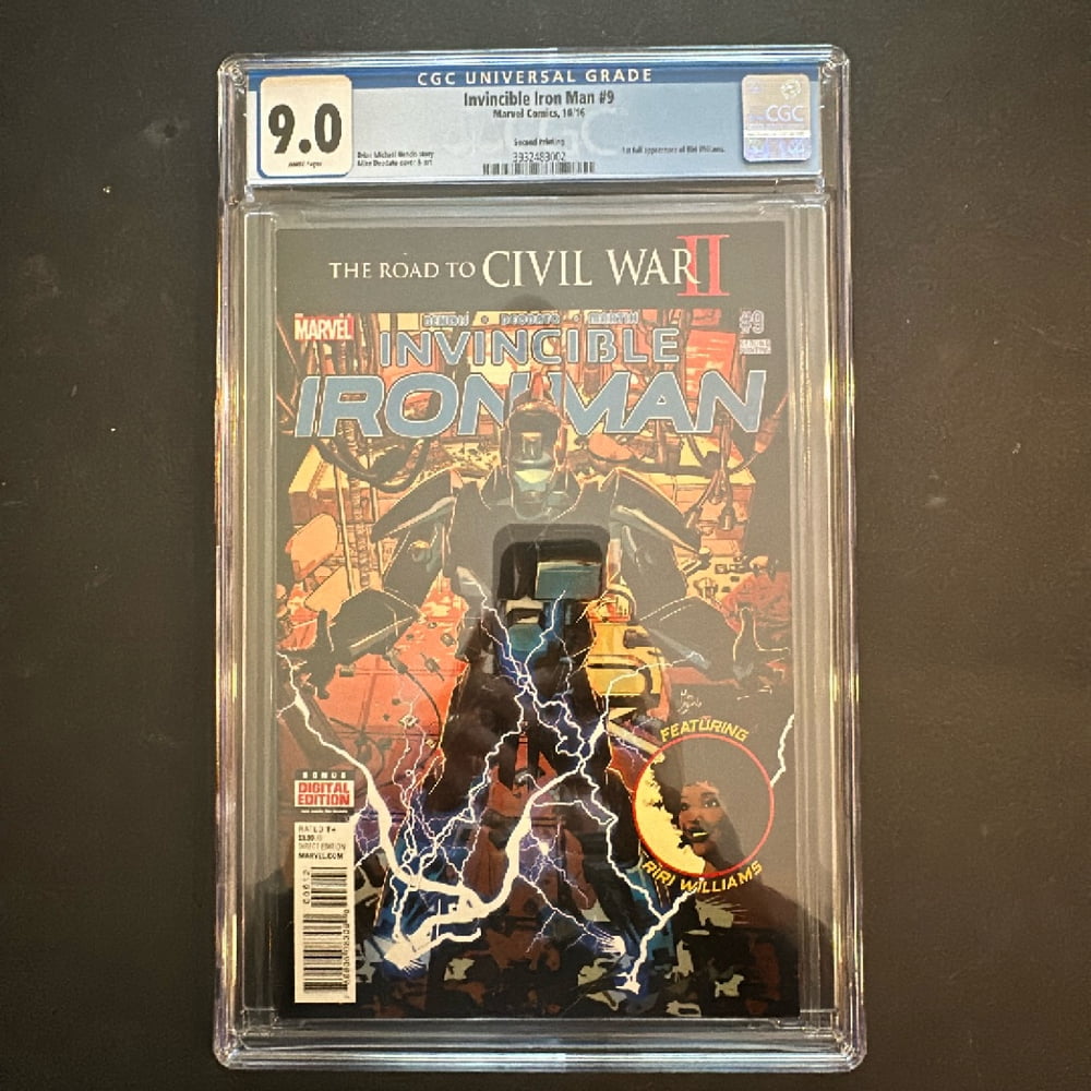 Invincible Iron Man #9 - CGC 9 Comic Book