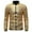 Gold, variant on Herrnalise Jackets for Men Casual Solid Standing Collar Long Sleeve Sequin Dance Dress Zip Ja Silver