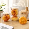 thumbnail image 4 of Squishy Hand Play Squeeze Fidget Toy, Slow‑Rebound Calming Sensory Toy, Portable Stress Relief Toy for Children and Adults, Travel Carry & Party Favor Gift(Simulated Pineapple Bun), 4 of 6