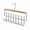 wood color, variant on Multi Hook Coat Racks,Non-SlipWooden BeltHolder,Bra Hangers for Closet Organizer with 8 Hooks,360Swivel Belt Hanger Display Rack for Belt,Tie,Tank Top,Bra,Scar,Space-Saving