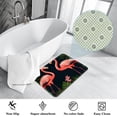 thumbnail image 3 of Flamingo Non-Slip Machine Washable Polyester Kitchen Mat Indoor Rug Kitchen Rug, 3 of 6