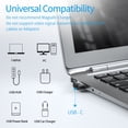 thumbnail image 6 of Fasgear USB Adapters, 2 Pack USB-C Female to USB A Male Adapter, Type C to USB 2.0 Converter Compatible with iPhone 14 13 12 11 Max, Airpods, iPad 2018,Galaxy S23 S22 Plus/Note 10, iWatch Series 8 7, 6 of 7