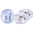 thumbnail image 5 of 40pcs Purple Frozen birthday party supplies, including 20 plates and 20 napkins for purple Frozen theme birthday party decorations, 5 of 5