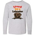 thumbnail image 3 of Inktastic Labrador Retriever Dog Gift Long Sleeve Youth T-Shirt, 3 of 5