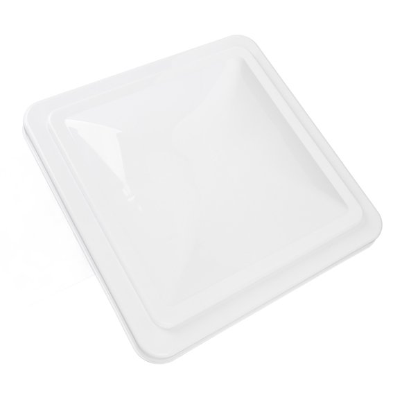 RV Roof Vent Lid Replacement, High Stability Adjustable Long Hinge 14 inch RV Ceiling Vent Cover Aerodynamic UV Proof Facilitate Airflow for Camping Vehicle