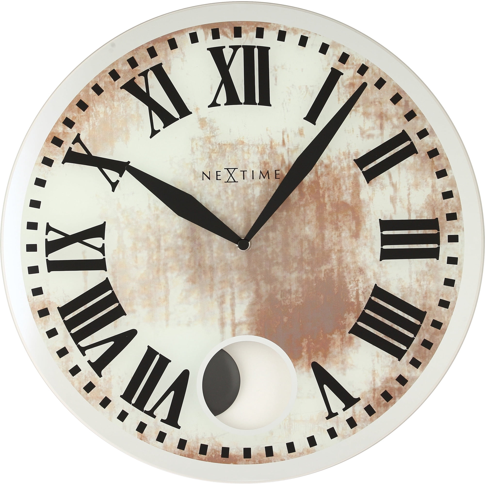 NEXTIME WALL CLOCK ROMANA - WHITE