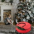 thumbnail image 2 of piaybook Large Christmas Tree Storage Box Container Christmas Tree Ornament Storage Bag With Handle Christmas Stuff Organizer Made from Durable Waterproof Fabric Christmas Tree Storage Bag, 2 of 7
