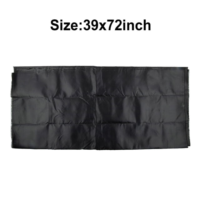 Mosiee Tapis Ignifuge et Résistant à la Chaleur pour Bbq Terrasse Patio Extérieur 39*72/39*60 Pouces