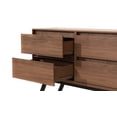 thumbnail image 3 of Set de Cajonera y 2 Buros Patricia - Nogal, 3 of 5
