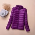 thumbnail image 1 of Chaqueta de plumón corta para mujer, Parkas con cuello alto, Abrigo acolchado de algodón cálido, Tops de talla grande, otoño e invierno, nuevo, 1 of 1