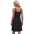 thumbnail image 2 of Vestido WIHOLL, elegante, elegante, casual, casual, de verano, muñeca negra L, 2 of 4